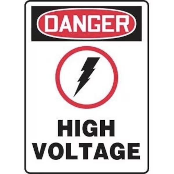 Accuform OSHA DANGER SAFETY SIGN HIGH MELC154XP MELC154XP - main